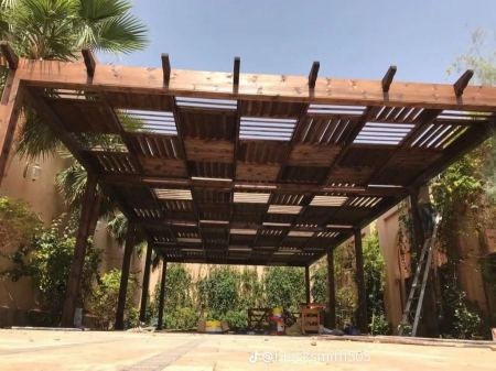  أسعار مظلة خشبية الرياض